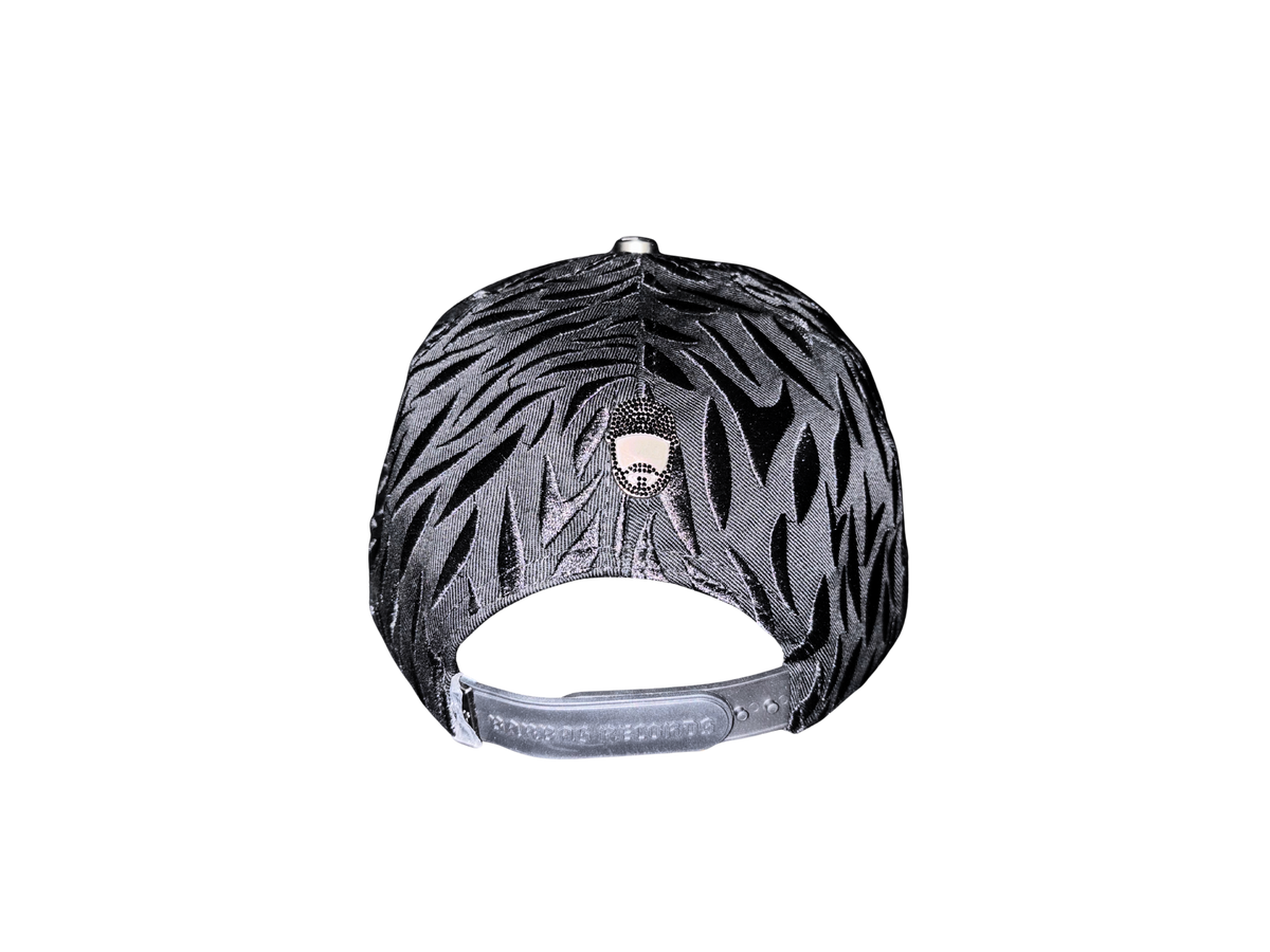 Gorra Barbas – Rockstar × CT Black – fotografía de producto 4