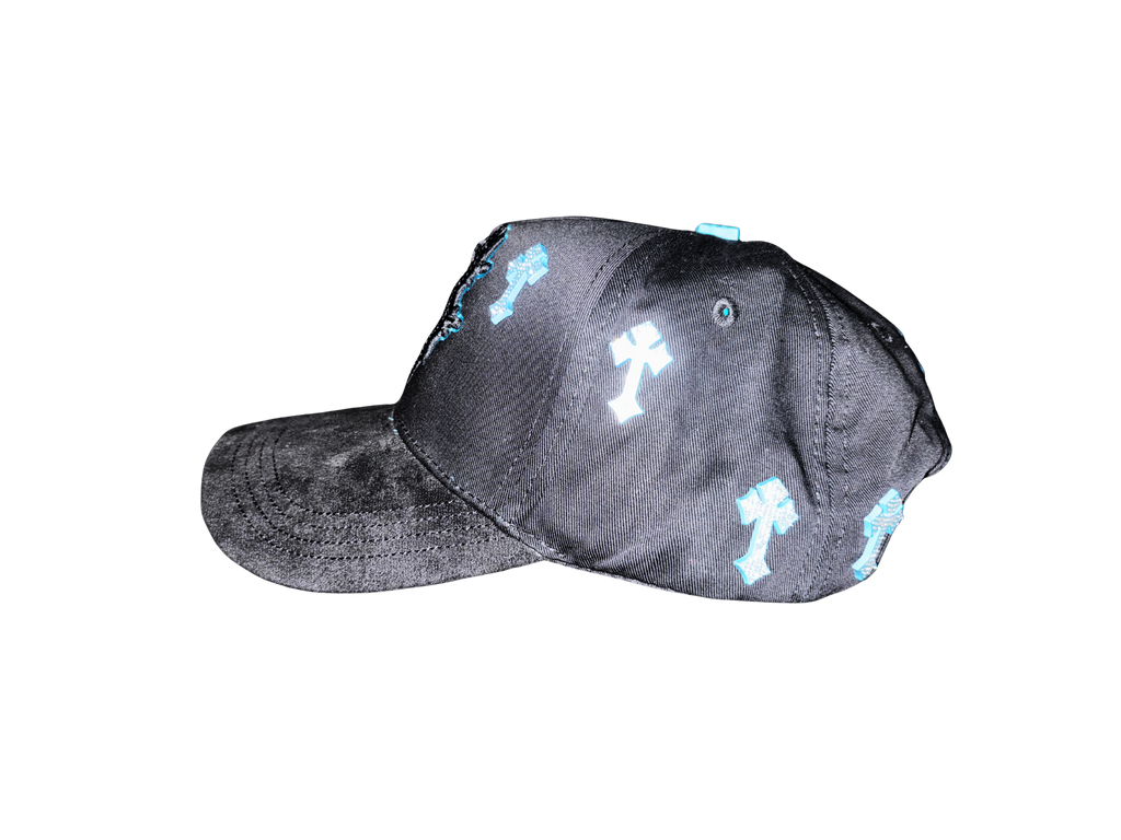 Gorra Barbas – Heaven Black/Turquoise – fotografía de producto 2