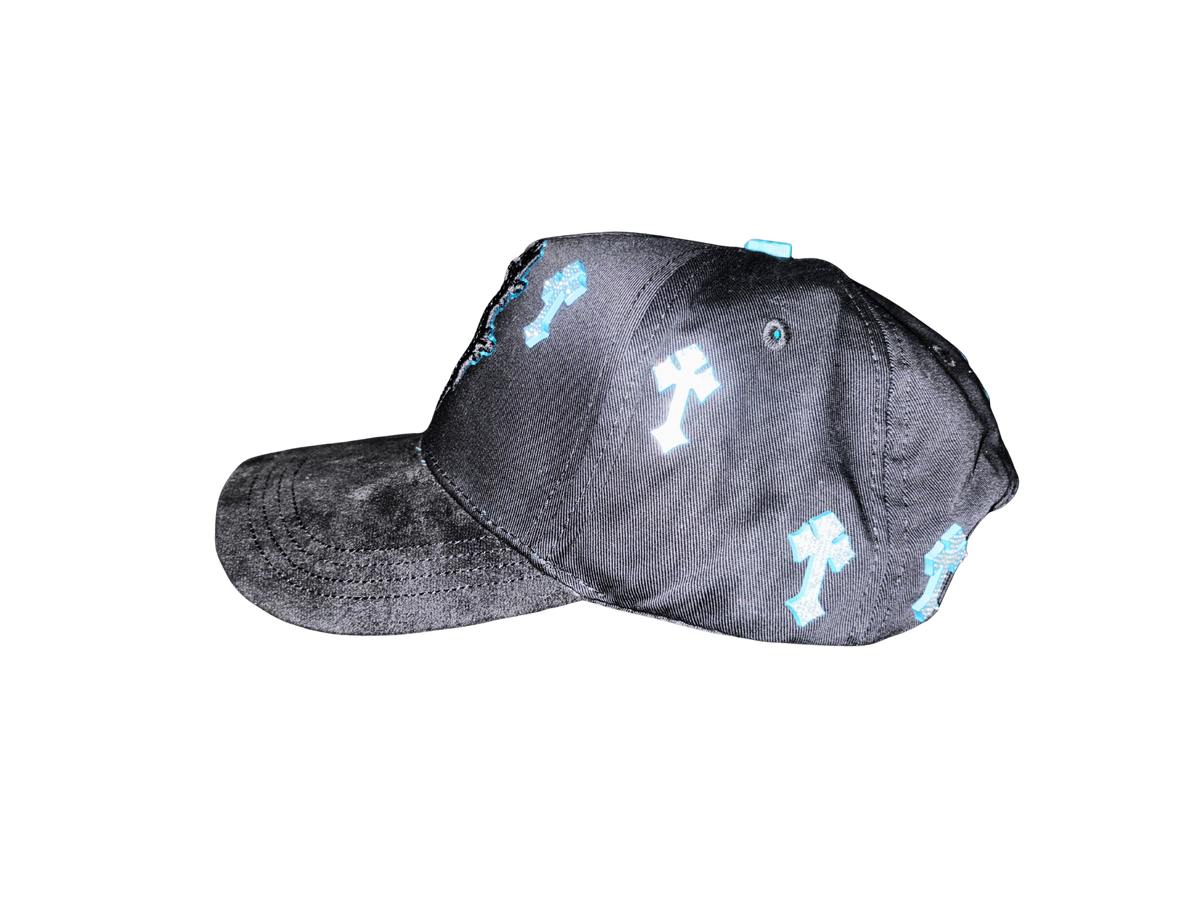 Gorra Barbas – Heaven Black/Turquoise – fotografía de producto 2