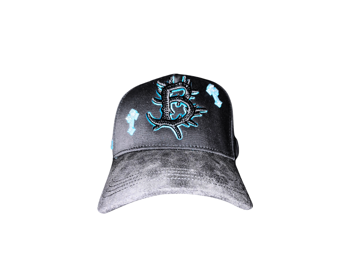 Gorra Barbas – Heaven Black/Turquoise – fotografía de producto 1
