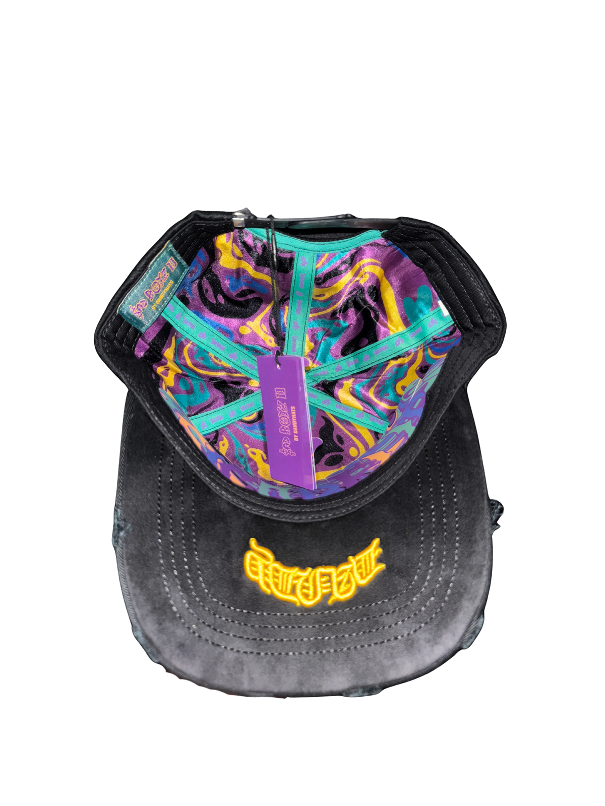 Gorra Sad Boyz II – Psicodélica – fotografía de producto 5