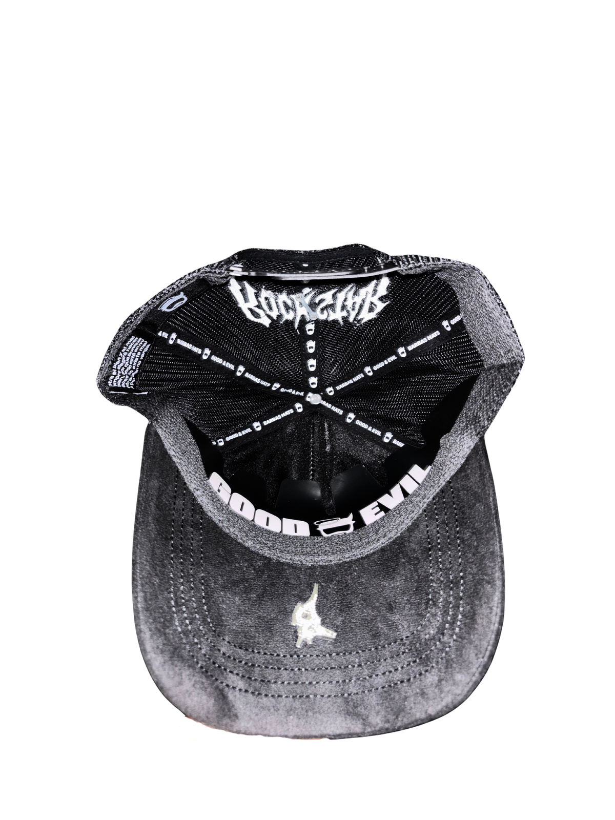 Gorra Barbas Records – Good & Evil – fotografía de producto 5