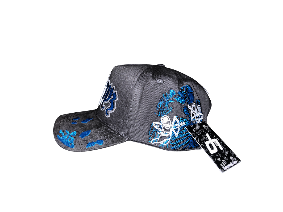 Gorra Sad Boyz – Ángel Azul – fotografía de producto 1