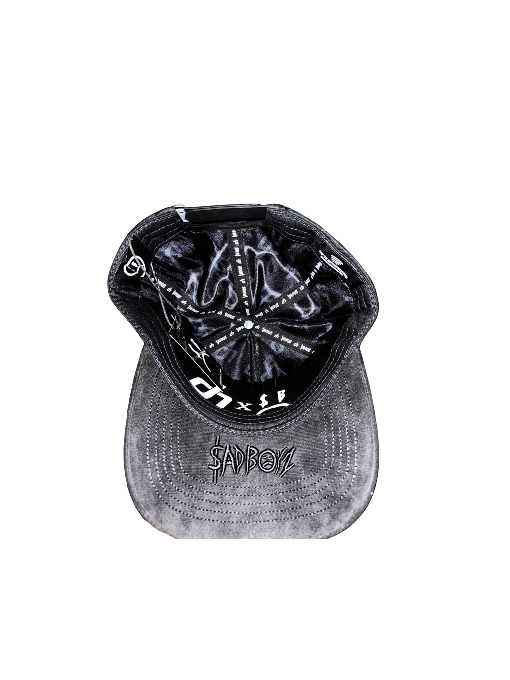 Gorra Sad Boyz – Ángel Azul – fotografía de producto 4