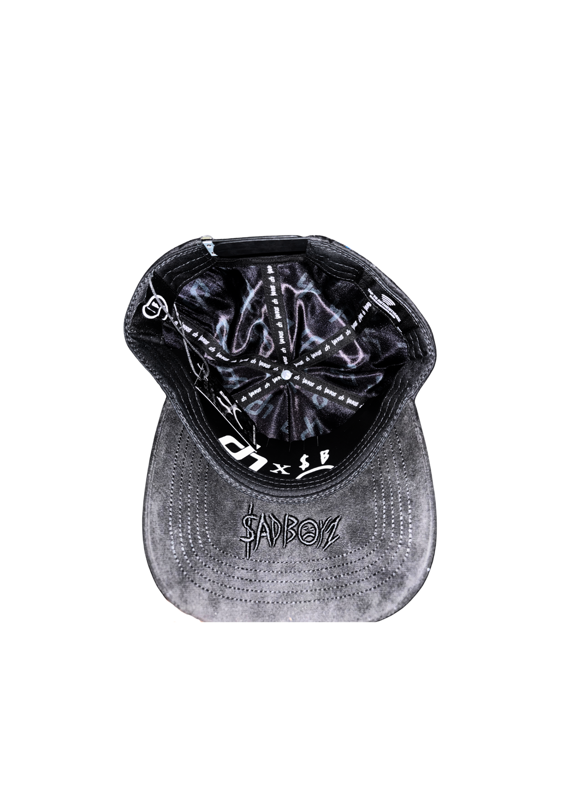 Gorra Sad Boyz – Ángel Azul – fotografía de producto 4