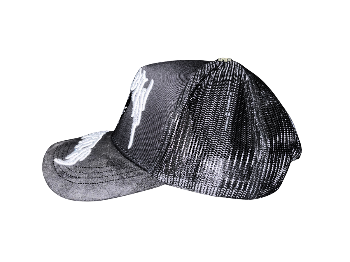 Gorra Barbas Records – Good & Evil – fotografía de producto 2